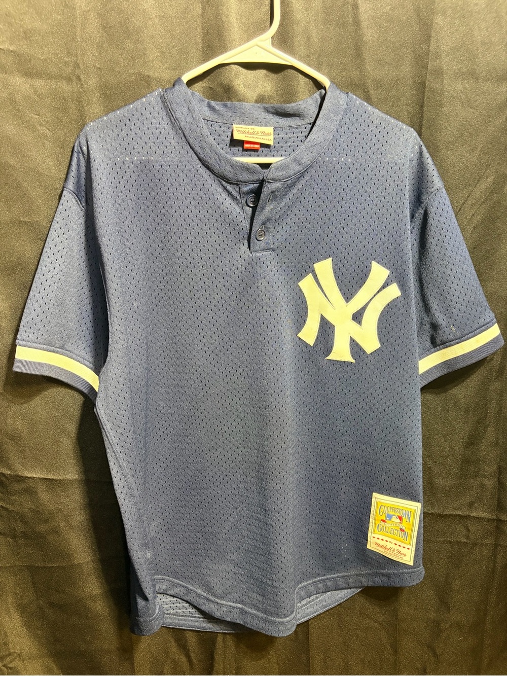 New York Yankees Bernie Williams Baseball Jersey
